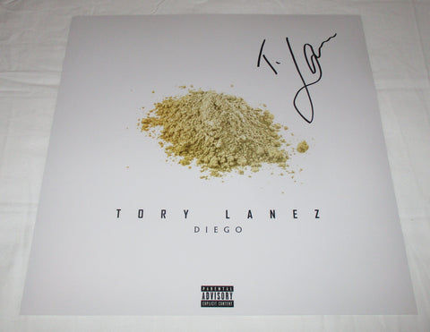 TORY LANEZ SIGNED DIEGO 12X12 PHOTO