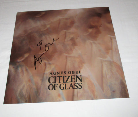 AGNES OBEL SIGNED CITIZEN OF GLASS 12X12 PHOTO