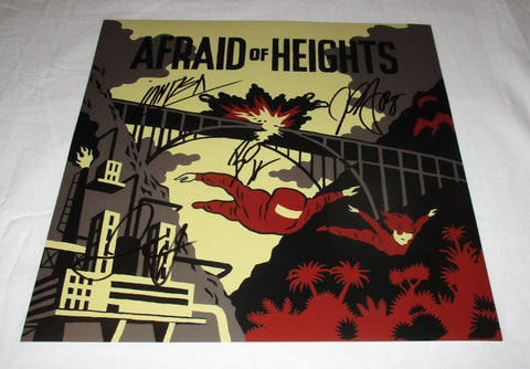 BILLY TALENT SIGNED AFRAID OF HEIGHTS 12X12 PHOTO 2