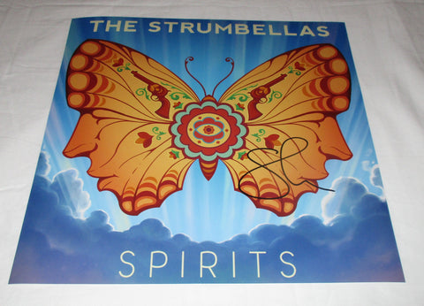 SIMON WARD SIGNED THE STRUMBELLAS SPIRITS 12X12 PHOTO