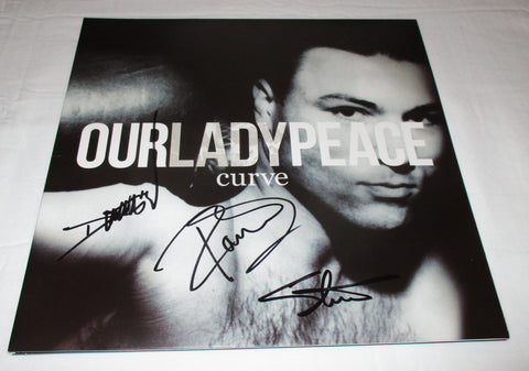 OUR LADY PEACE SIGNED CURVE VINYL RECORD