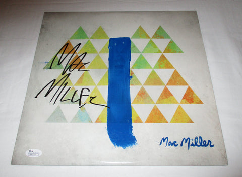 MAC MILLER SIGNED BLUE SLIDE PARK VINYL RECORD JSA
