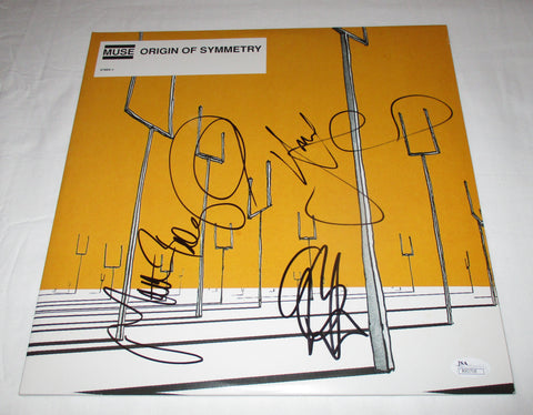 MUSE SIGNED ORIGINS OF SYMMETRY VINYL RECORD JSA