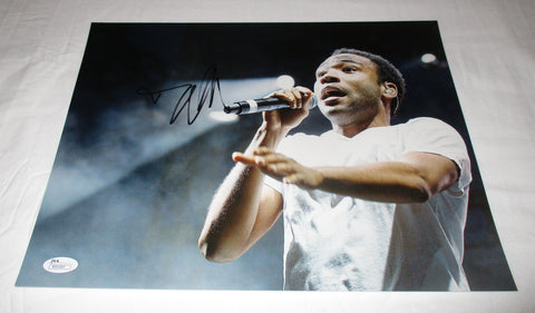 DONALD GLOVER CHILDISH GAMBINO SIGNED 11X14 PHOTO JSA