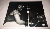 ARETHA FRANKLIN SIGNED 11X14 PHOTO JSA