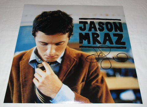 JASON MRAZ SIGNED 12X12 PHOTO