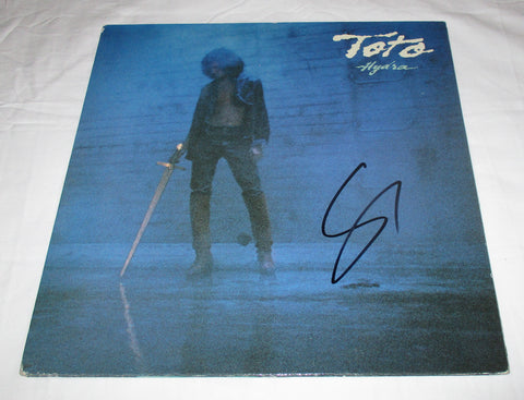 STEVE LUKATHER SIGNED TOTO HYDRA VINYL RECORD