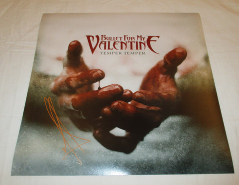 MATTHEW TUCK SIGNED BULLET FOR MY VALENTINE TEMPER TEMPER 12X12 PHOTO