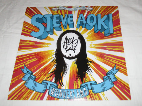 STEVE AOKI SIGNED WONDERLAND 12X12 PHOTO