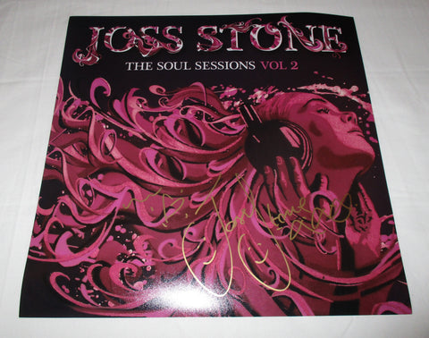 JOSS STONE SIGNED THE SOUL SESSIONS VOL. 2 12X12 PHOTO