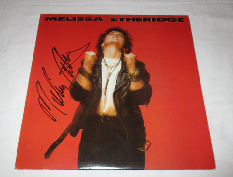 MELISSA ETHERIDGE SIGNED VINYL RECORD