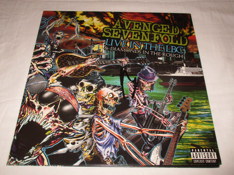 M. SHADOWS SIGNED AVENGED SEVENFOLD LIVE IN THE LBC VINYL RECORD