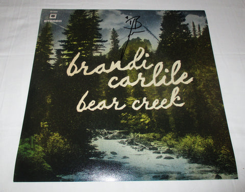 BRANDI CARLILE SIGNED BEAR CREEK 12X12 PHOTO