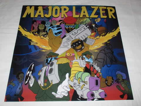 DIPLO SIGNED MAJOR LAZER FREE THE UNIVERSE 12X12 PHOTO