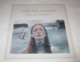 CAGE THE ELEPHANT SIGNED TELL ME I'M PRETTY 12X12 PHOTO