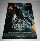 GUILLERMO DEL TORO SIGNED HELLBOY II: THE GOLDEN ARMY 12X18 MOVIE POSTER