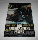 WIM WENDERS SIGNED DER AMERIKANISCHE FREUND 12X18 MOVIE POSTER