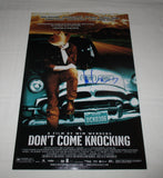 WIM WENDERS SIGNED DON'T COME KNOCKING 12X18 MOVIE POSTER