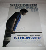 JAKE GYLLENHAAL SIGNED STRONGER 12X18 MOVIE POSTER JSA
