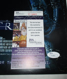 KEANU REEVES SIGNED THE MATRIX 12X18 MOVIE POSTER JSA