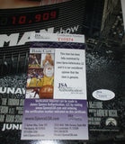 JIM CARREY SIGNED THE TRUMAN SHOW 12X18 MOVIE POSTER JSA