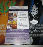 JIM CARREY SIGNED THE MASK 12X18 MOVIE POSTER JSA