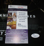 CHRISTIAN BALE SIGNED THE DARK KNIGHT RISES 12X18 MOVIE POSTER JSA