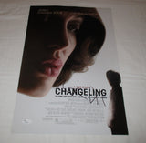 ANGELINA JOLIE SIGNED CHANGELING 12X18 MOVIE POSTER JSA