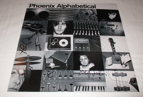 PHOENIX SIGNED ALPHABETICAL 12X12 PHOTO