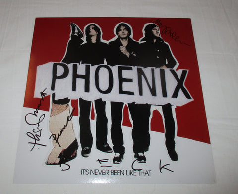 PHOENIX SIGNED IT'S NEVER BEEN LIKE THAT 12X12 PHOTO