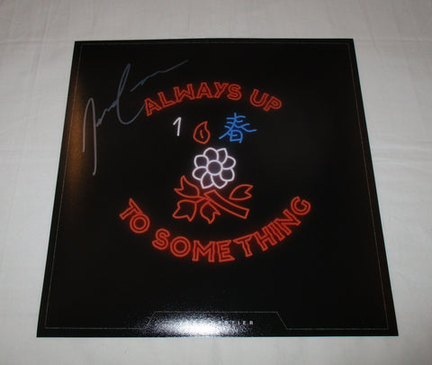 JAZZ CARTIER SIGNED ALWAYS UP TO SOMETHING 12X12 PHOTO