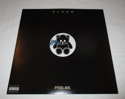 6LACK SIGNED PRBLMS 12X12 PHOTO