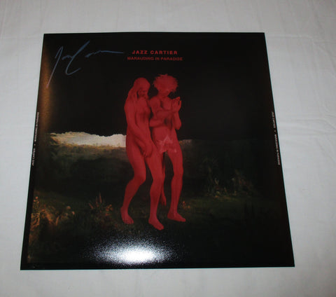 JAZZ CARTIER SIGNED MARAUDING IN PARADISE 12X12 PHOTO