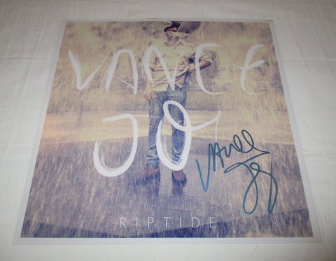 VANCE JOY SIGNED RIPTIDE 12X12 PHOTO