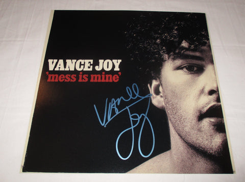 VANCE JOY SIGNED MESS IS MINE 12X12 PHOTO