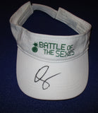 EMMA STONE SIGNED BATTLE OF THE SEXES TENNIS VISOR