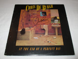 CHRIS DE BURGH SIGNED AT THE END OF A PERFECT DAY VINYL RECORD