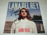 LANA DEL REY SIGNED BORN TO DIE VINYL RECORD