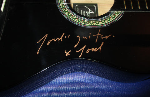 GORD DOWNIE SIGNED THE TRAGICALLY HIP ACOUSTIC GUITAR JSA