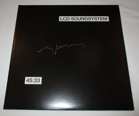 JAMES MURPHY SIGNED LCD SOUNDSYSTEM 45:33 VINYL RECORD