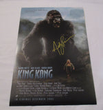 ANDY SERKIS SIGNED KING KONG 12X18 MOVIE POSTER