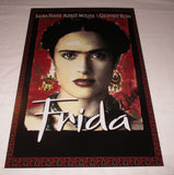 SALMA HAYEK SIGNED FRIDA 12X18 MOVIE POSTER
