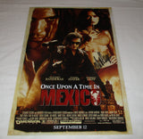 SALMA HAYEK SIGNED ONCE UPON A TIME IN MEXICO 12X18 MOVIE POSTER