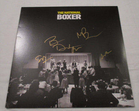 THE NATIONAL SIGNED BOXER VINYL RECORD