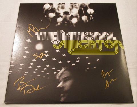 THE NATIONAL SIGNED ALLIGATOR VINYL RECORD