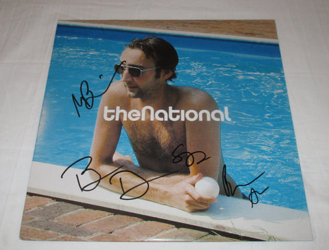 THE NATIONAL SIGNED VINYL RECORD