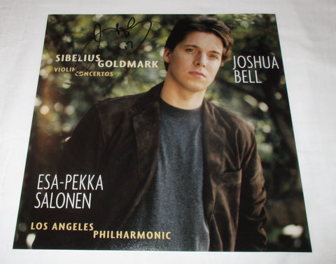 JOSHUA BELL SIGNED SIBELIUS GOLDMARK 12X12 PHOTO