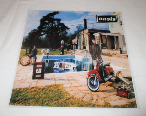 NOEL GALLAGHER SIGNED OASIS BE HERE NOW 12X12 PHOTO