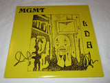 MGMT SIGNED LITTLE DARK AGES VINYL RECORD