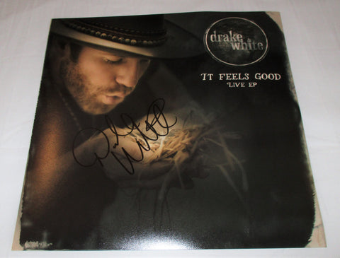 DRAKE WHITE SIGNED IT FEELS GOOD 12X12 PHOTO